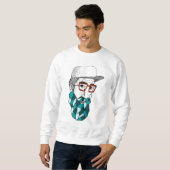 Sweatshirt Encolure ras du cou d'Oldtimer (Devant entier)