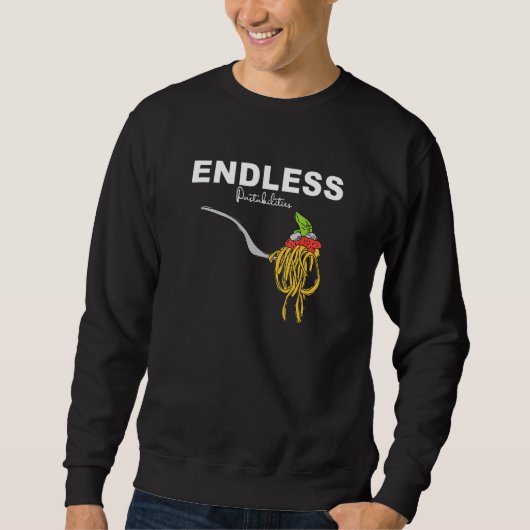 Sweatshirt Endless Pastabilities (Devant)