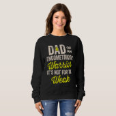 Sweatshirt Endometriosis Endo Survivor Dad Warrior 2 (Devant entier)