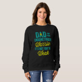 Sweatshirt Endometriosis Endo Survivor Dad Warrior  2 (Devant entier)