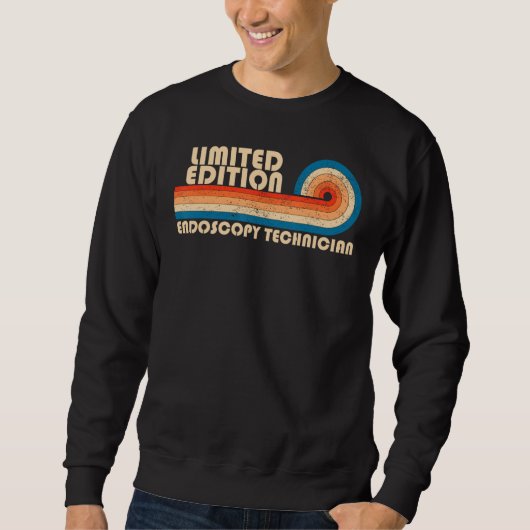 Sweatshirt ENDOSCOPY TECHNICIAN Funny Titre de l'emploi Profe (Devant)