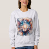 Sweatshirt Énergie cosmique intégrée par les mains (Devant)