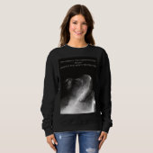 Sweatshirt Énergie positive dans votre coeur (Devant entier)