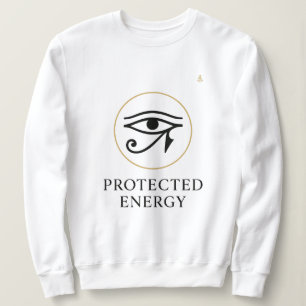 Sweatshirt Énergie Protégée – Symbole Minimal de l'Œil d'Horu