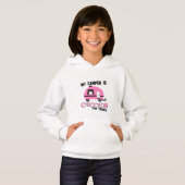 Sweatshirt enfant Camper Rose Cute (Devant entier)