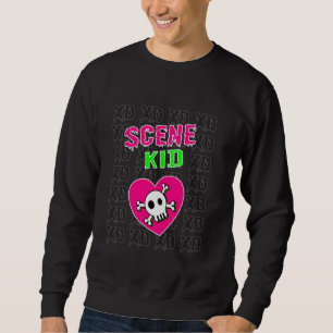 Sweatshirt Enfant de la scène Crâne Néon XD