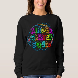 Sweatshirt Enfant Enseignant De L'Escadron De Jardin D'Enfant