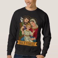 Enfant Jésus, Vierge Marie et St Joseph