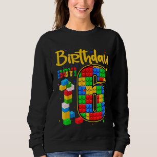 Sweatshirt Enfants 6e anniversaire Cadeau 6 ans bâtiment anci