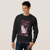 Sweatshirt Enfants Chat Juste Une Fille Chats (Devant entier)