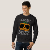 Sweatshirt Enfants Citrouille le plus frais dans le Patch Hal (Devant entier)