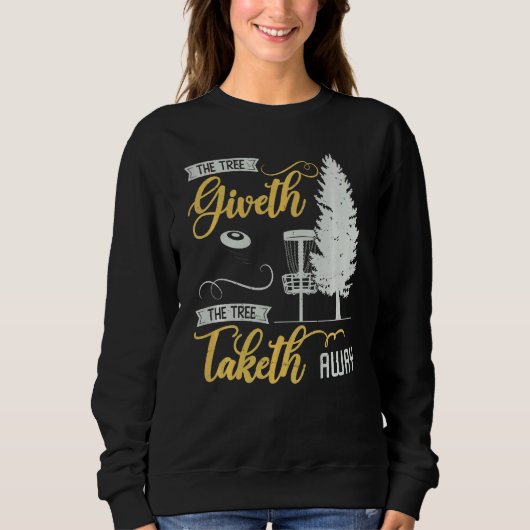 Sweatshirt Enfants Disque Golfer Disque Golf Gear Retro Disqu (Devant)