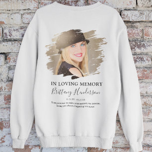 Sweatshirt Enfants en mémoire aimante Mémorial photo