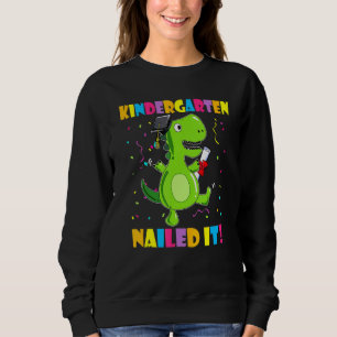 Sweatshirt Enfants Gardergarten Nuit It T-Rex Dinosaur Cute G