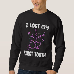 Sweatshirt Enfants J'ai Perdu Ma Première Dent De Fee Enfants