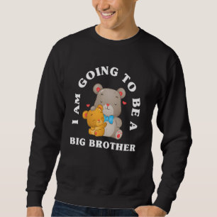 Sweatshirt Enfants Je vais être un Big Brother Bears Future B