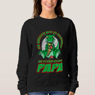 Sweatshirt Enfants, j'essaie de se comporter, mais après mon