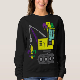 Sweatshirt Enfants Jester Crane Mardi Gras Garçons mignons En