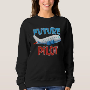 Sweatshirt Enfants Joli Futur Pilote Jouets Et Enfants Jouet