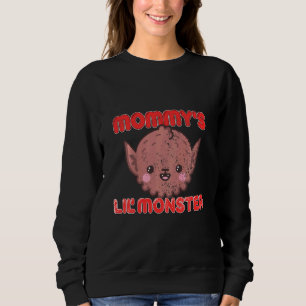 Sweatshirt Enfants maman Lil Monster mignonne Werewolf Enfant