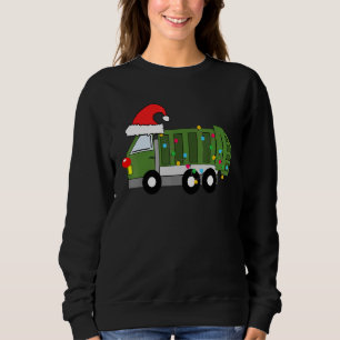 Sweatshirt Enfants Noël Ville Trash Recyclage ordures Camion
