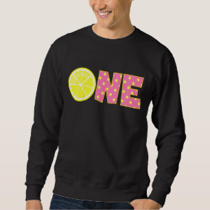 Sweatshirt Enfants Pink Lemonade Première fête d'anniversaire