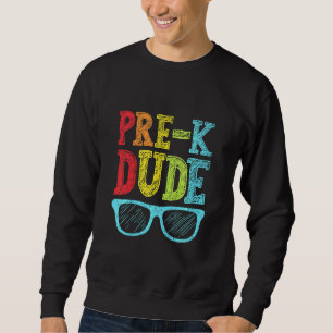 Sweatshirt Enfants Pré K Mec Premier Jour Des Garçons De L'Éc