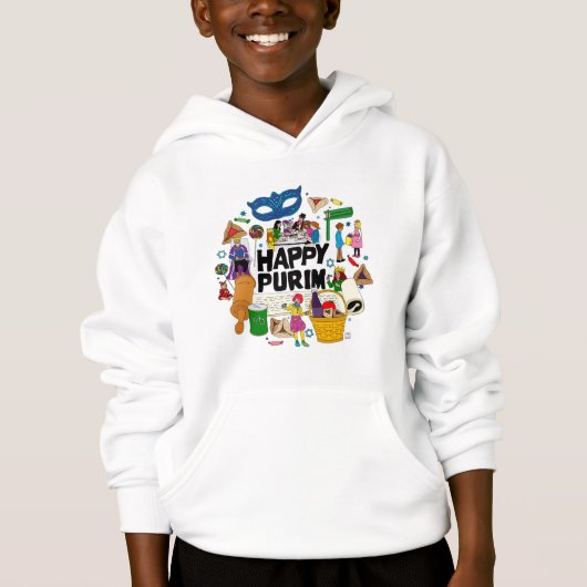 Sweatshirt Enfants Purim (Devant)