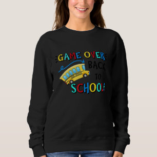 Sweatshirt Enfants Rétro rentrée scolaire mignon gnome 1