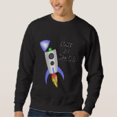 Sweatshirt Enfants Rocket Dans L'Espace Avec Alien Pour Enfan (Devant)