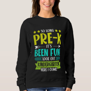 Sweatshirt Enfants Si Longs Pré K Kindergarten Ici Je Viens G