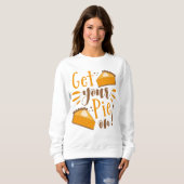Sweatshirt Enfile Ta Pie ! (Devant entier)