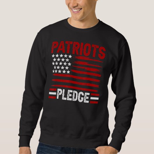 Sweatshirt Engagement 3 des patriotes (Devant)