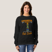 Sweatshirt Engineer Mom Like A Regualr Mom But Cooler Premium (Devant entier)