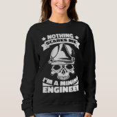 Sweatshirt Engineering Skull  Civil Aerospace Mining Engineer (Devant)
