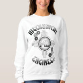 Sweatshirt Engins mécaniques (Devant)
