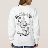 Sweatshirt Engins mécaniques (Dos)