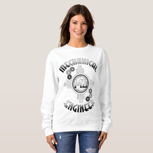 Sweatshirt Engins mécaniques (Devant entier)
