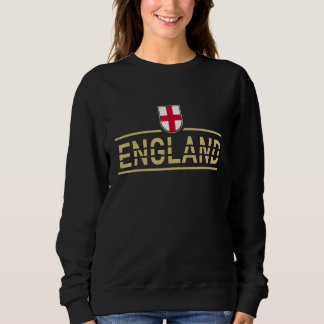 Sweatshirt England English Flag England Football  Women Men