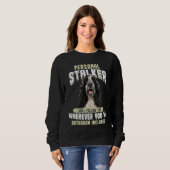 Sweatshirt English Cocker Spaniel Harceleur Personnel Je Suiv (Devant entier)
