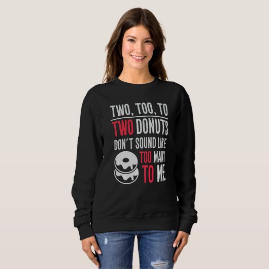 Sweatshirt English Grammar Elementary School Teacher Two Too  (Devant entier)