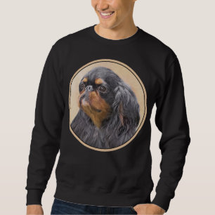 Sweatshirt English Toy Spaniel Peinture Animal Art original