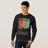 Sweatshirt Enjoy New York Vintage (Devant entier)