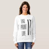 Sweatshirt Enjoy the life (Devant entier)