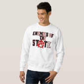 Sweatshirt ennemi de l'état (Devant entier)