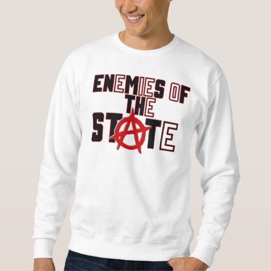Sweatshirt ennemi de l'état (Devant)