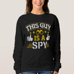 Sweatshirt Enquêteur de scène de crime d'espionnage secret pr