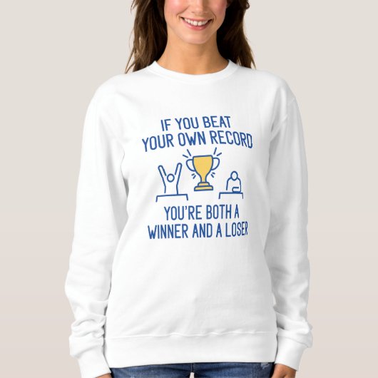 Sweatshirt Enregistrement de battement (Devant)
