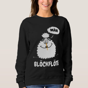 Sweatshirt Enregistreur I Notes Enregistreur de mouton Lampe