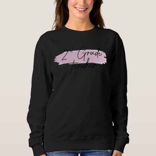Sweatshirt Enseignant de 2e année au sein de l'équipage de la (Devant)